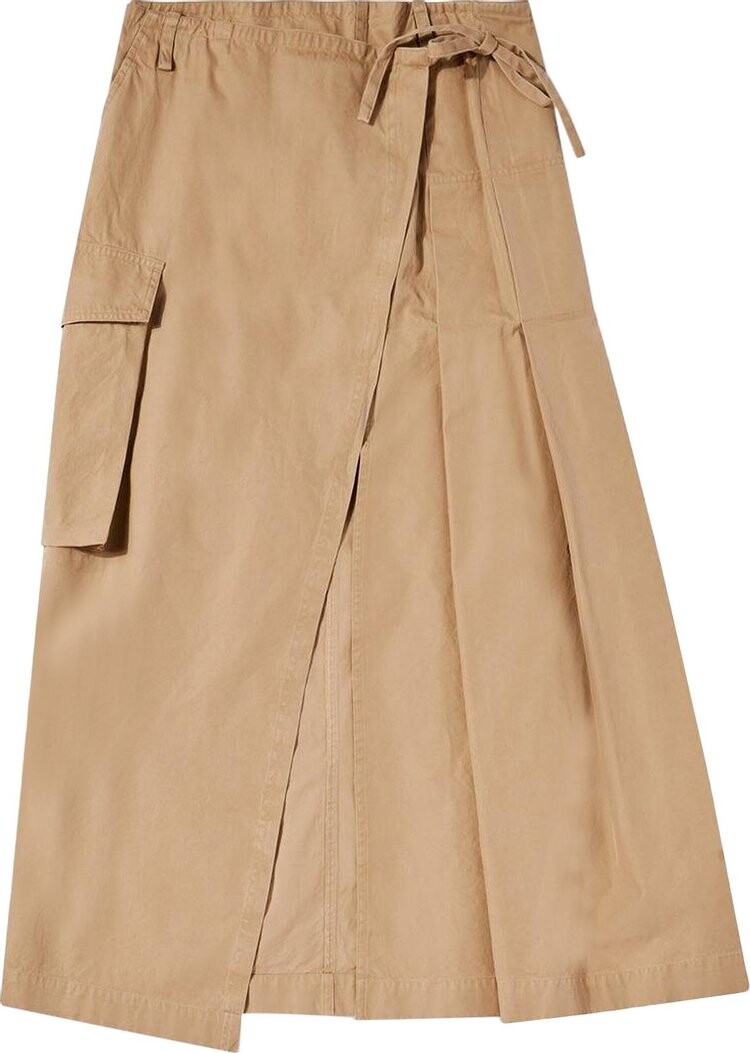 

Юбка Dries Van Noten Canvas 'Beige', загар