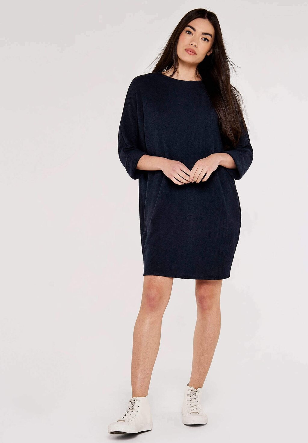 

Трикотажное платье Cocoon Apricot, цвет navy