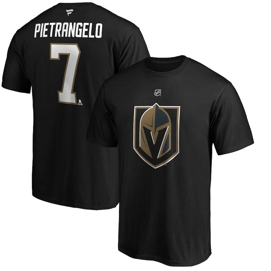 

Футболка с коротким рукавом Fanatics Branded Vegas Golden Knights, черный