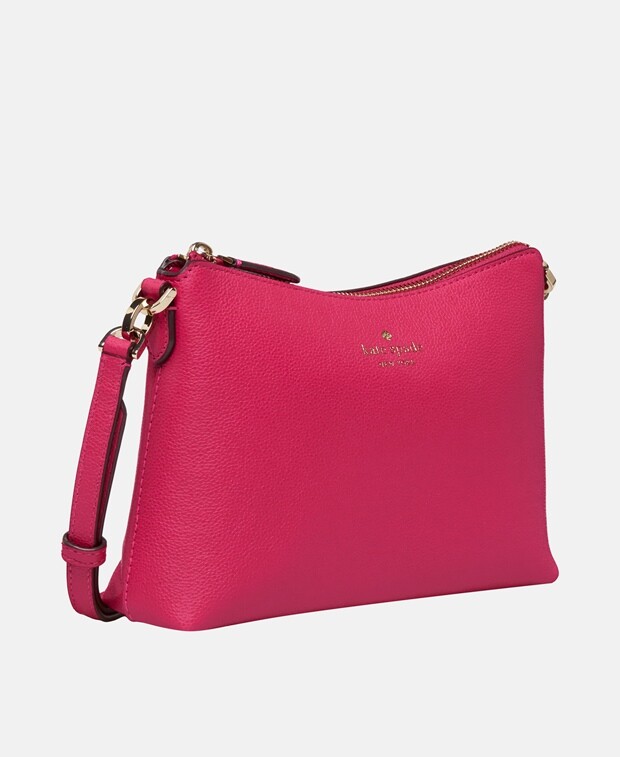 

Кожаная сумка-мессенджер Kate Spade, синий