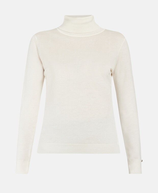 

Пуловер с высоким воротником Guess, цвет Wool White