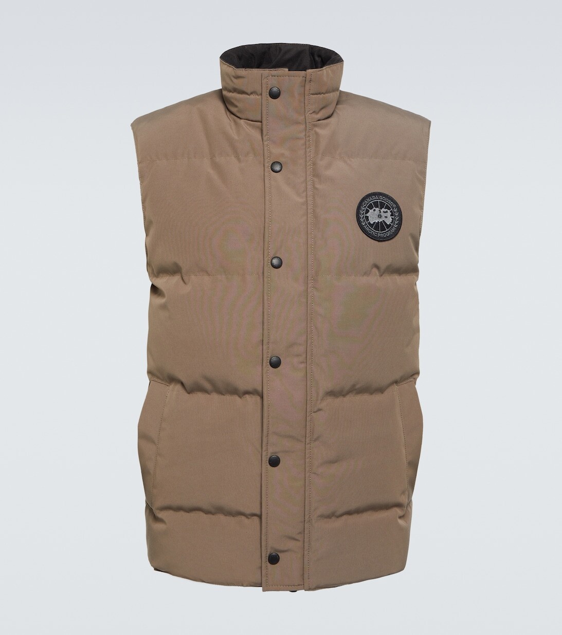 

Жилет Garson с замшевой отделкой Canada Goose, бежевый