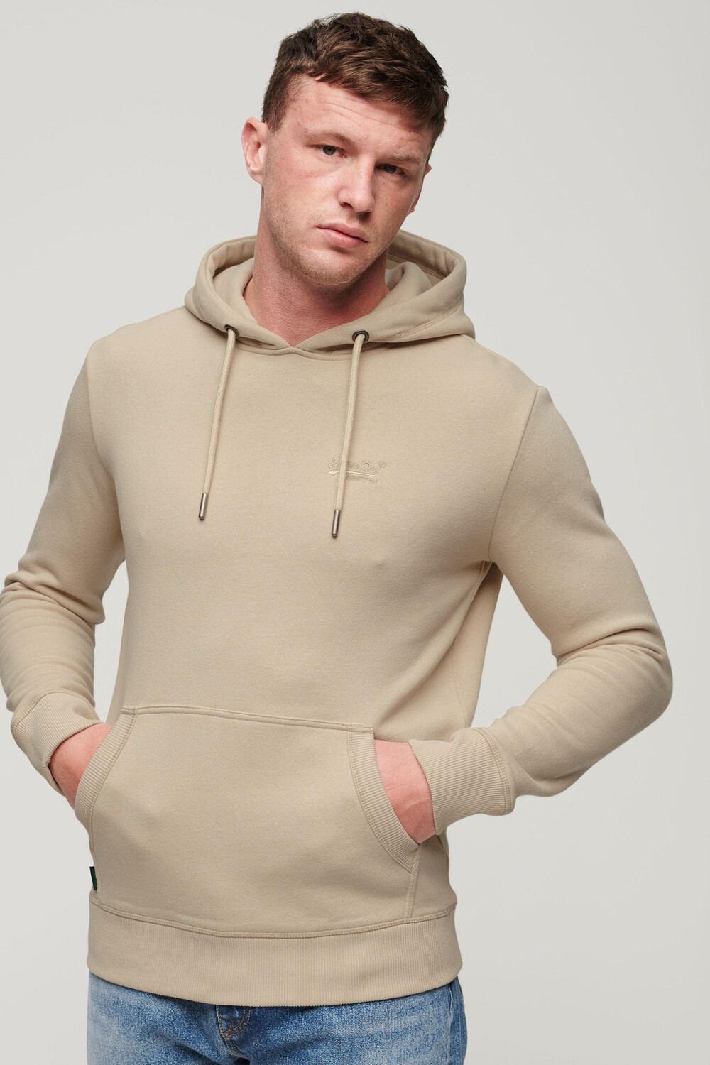 

Толстовка Essential с логотипом Superdry, коричневый
