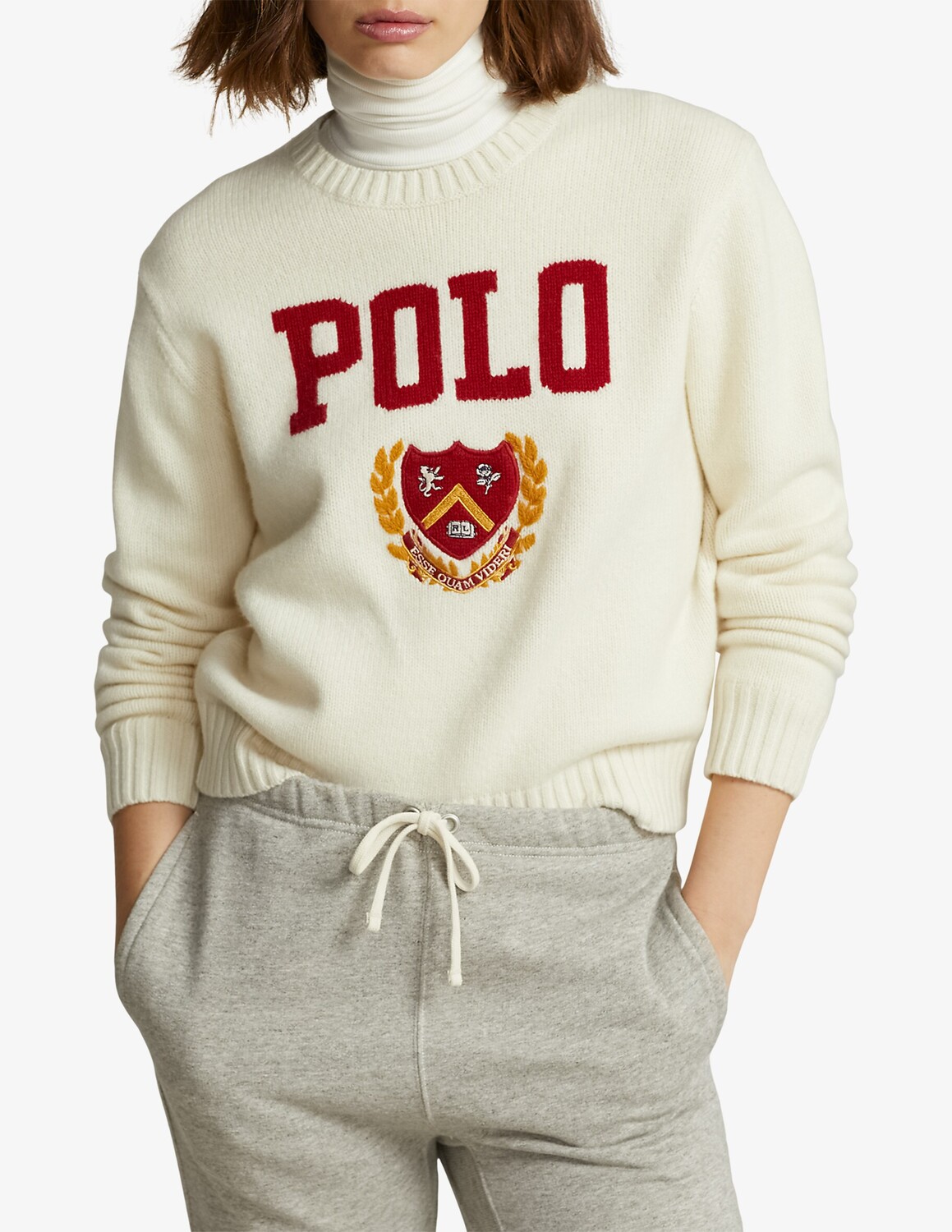 

Шерстяной джемпер Ralph Lauren, белый