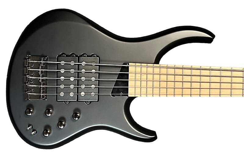 цена Басс гитара MTD Kingston Super-5, Matte Black w/ Maple.