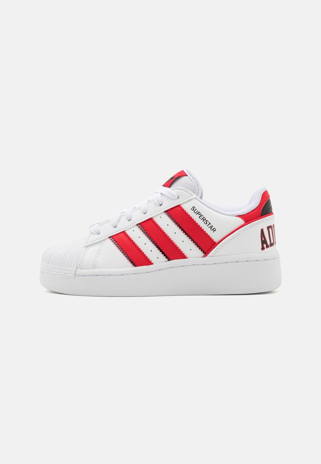 Кроссовки низкие SUPERSTAR XLG UNISEX adidas Originals, цвет footwear white/better scarlet/core black