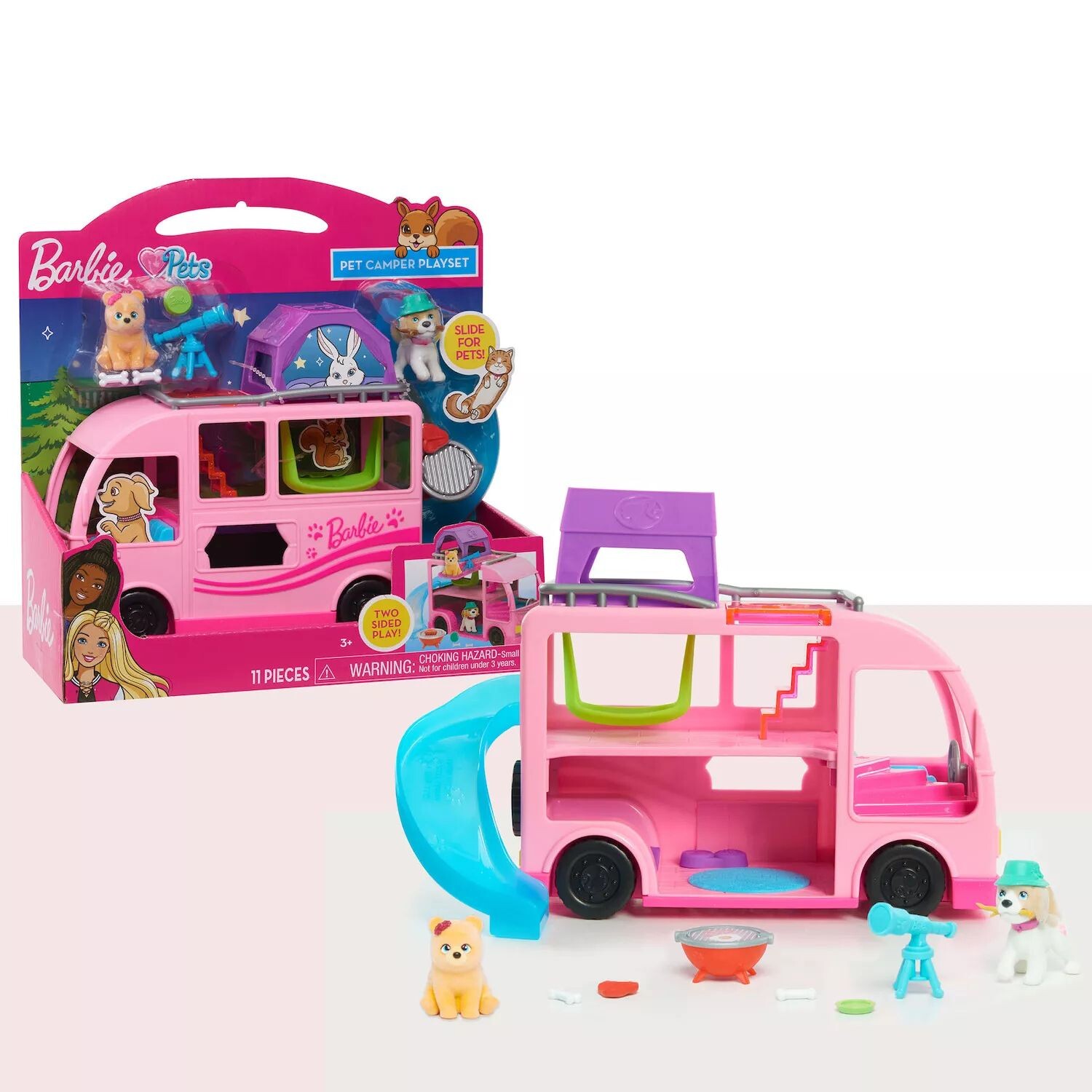 

Набор транспортных средств и аксессуаров Just Play Barbie Pet Camper Just Play
