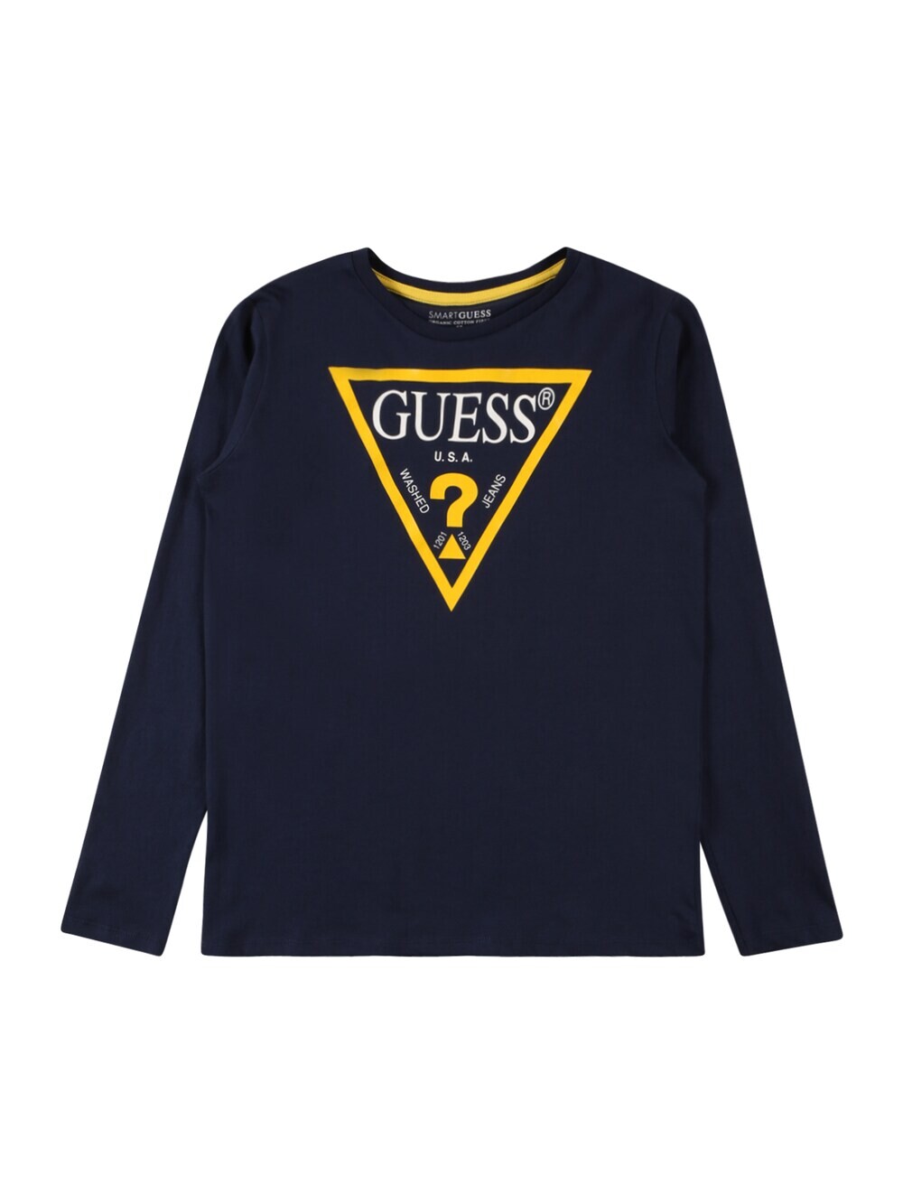 Рубашка Guess, темно-синий