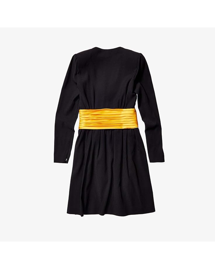 Платье Moschino Gold Sash Dress, черный
