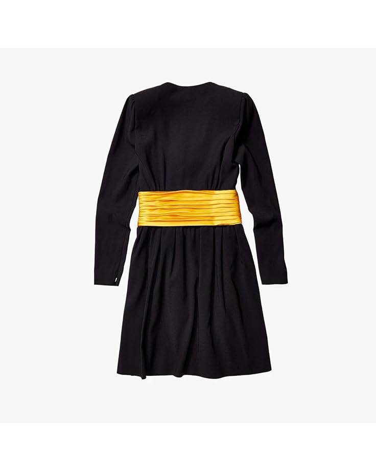 

Платье Moschino Gold Sash Dress, черный