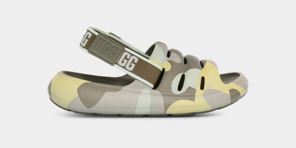 

Сандалии Sport Yeah Slide Camopop UGG, зеленый