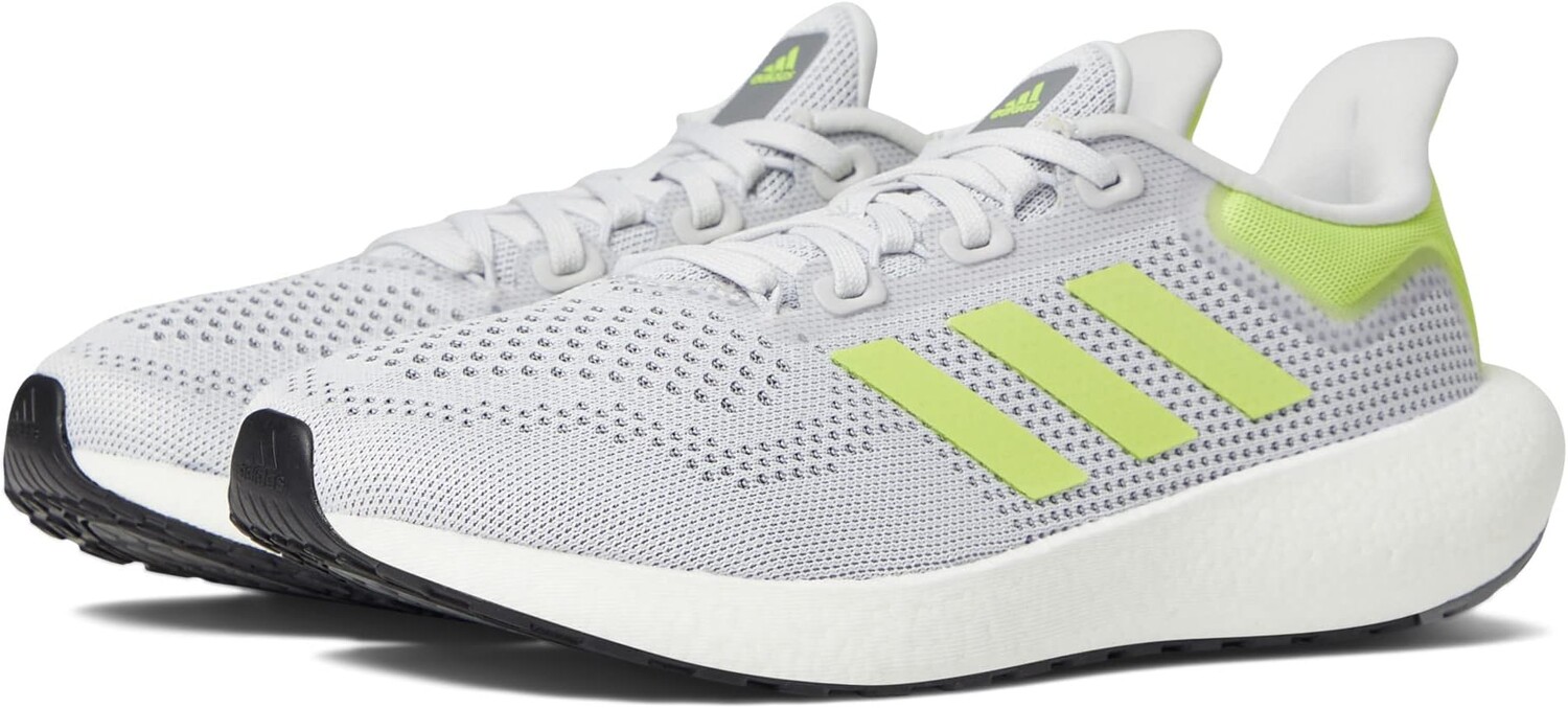 

Кроссовки Pureboost Jet adidas, цвет Dash Grey/Pulse Lime/Black