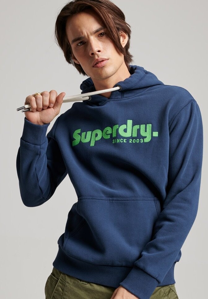 

Толстовка Superdry Vintage Terrain Classic, темно-синий