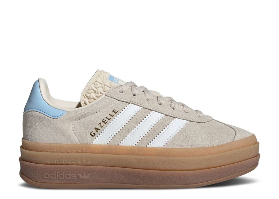 

Кроссовки adidas Gazelle Bold J, цвет Wonder White Clear Sky