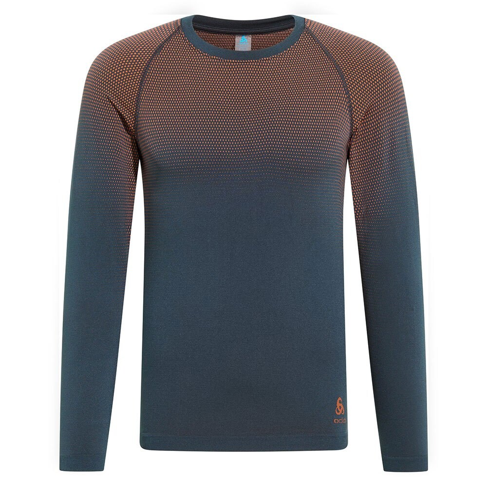 

Базовый слой с длинным рукавом Odlo Crew Performance Light Eco, синий