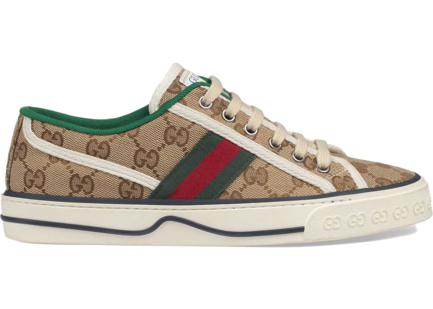 

Кроссовки Gucci Tennis 1977 GG, коричневый / зеленый / красный