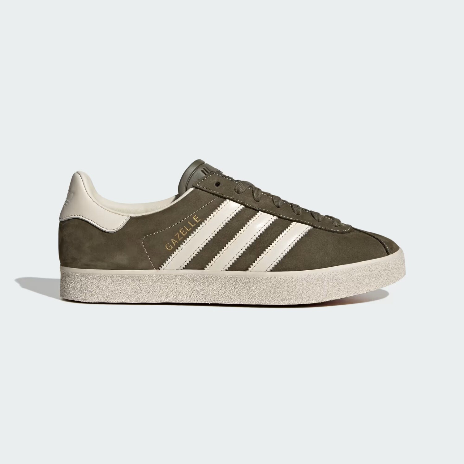 

Gazelle 85 Туфли Adidas, цвет Olive Strata/Chalk White/Wonder White
