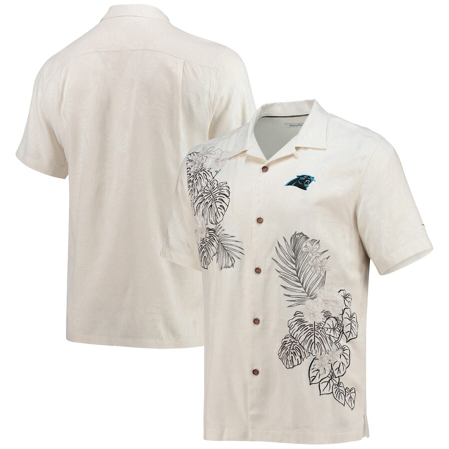 

Рубашка Tommy Bahama Carolina Panthers, кремовый