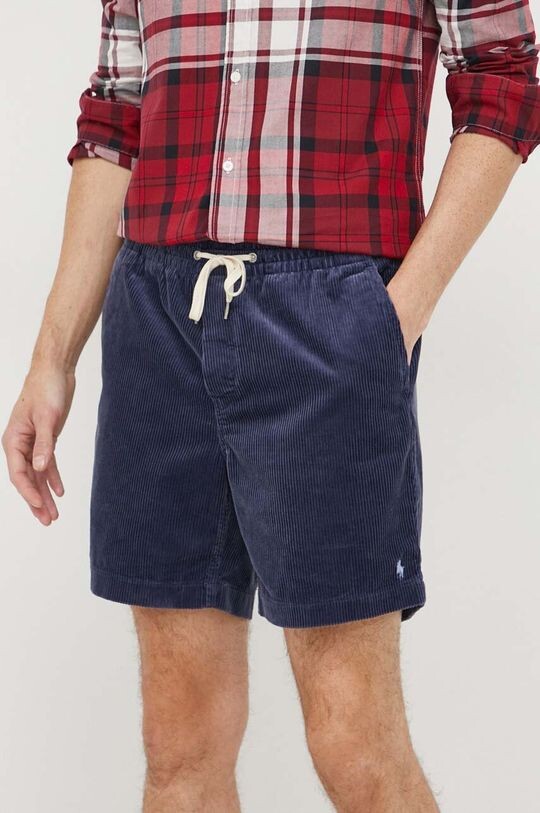 

Вельветовые шорты Polo Ralph Lauren, темно-синий