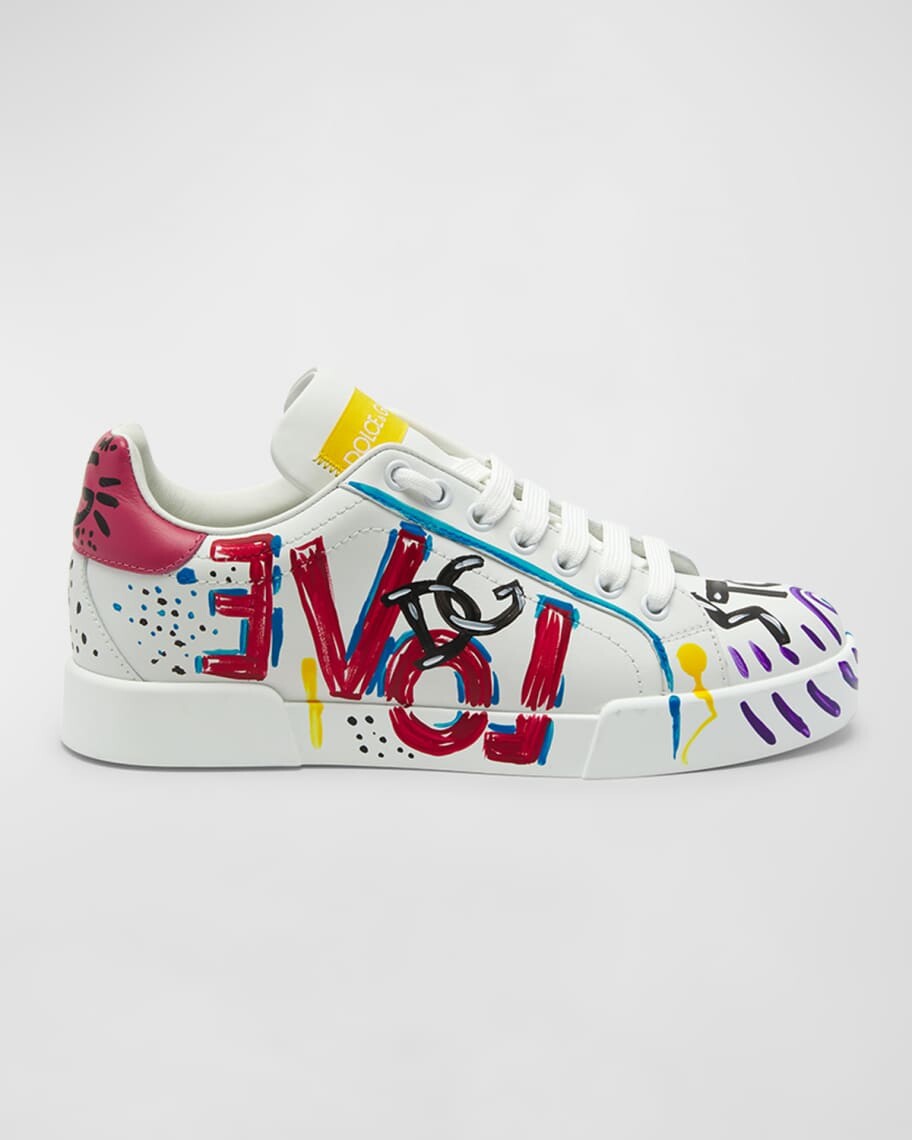 

Низкие кроссовки Love Graffiti Dolce&Gabbana