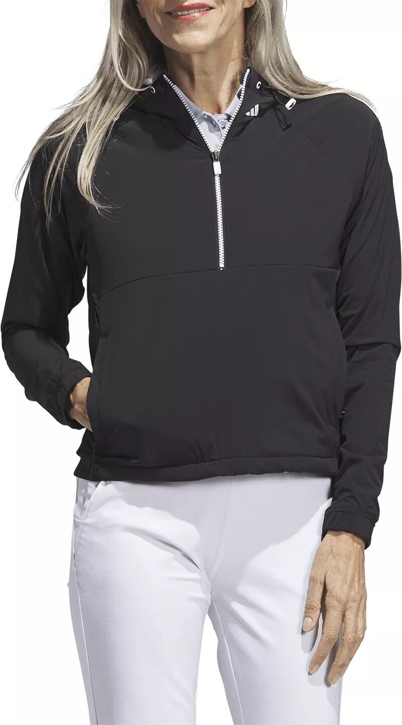 

Женская флисовая толстовка Adidas Ultimate 365 Tour Wind Ready, черный