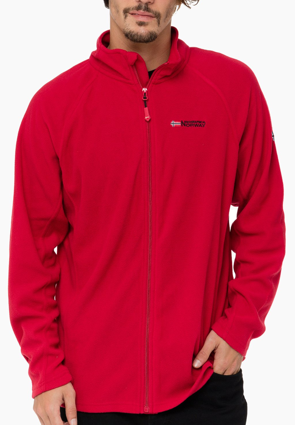 Флисовая куртка Geo Norway, красный