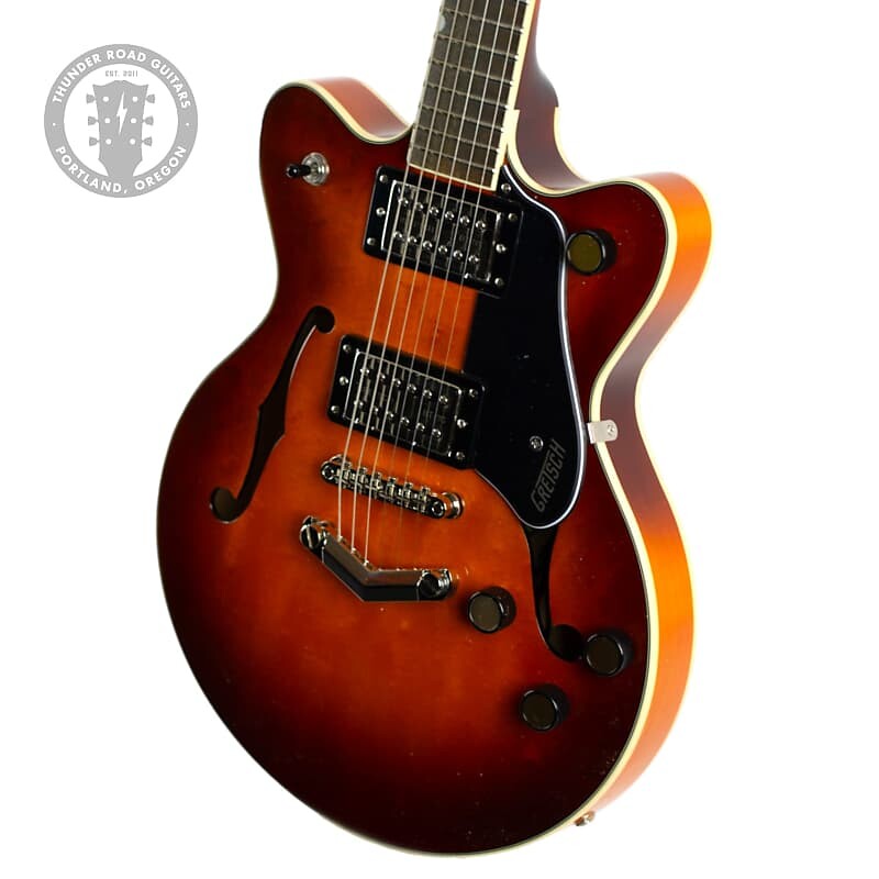 Электрогитара Gretsch G2655 Streamliner Center Block Junior With V-Stoptail Abbey Ale электрогитара gretsch g2655 streamliner center block jr double cut v stoptail 2023 burnt orchid is230402140 5lbs 9 0 oz