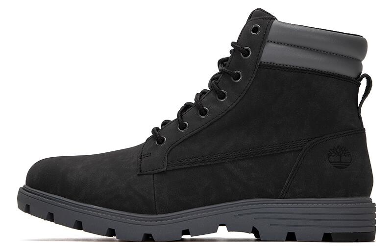 

Ботинки мужские черные Timberland