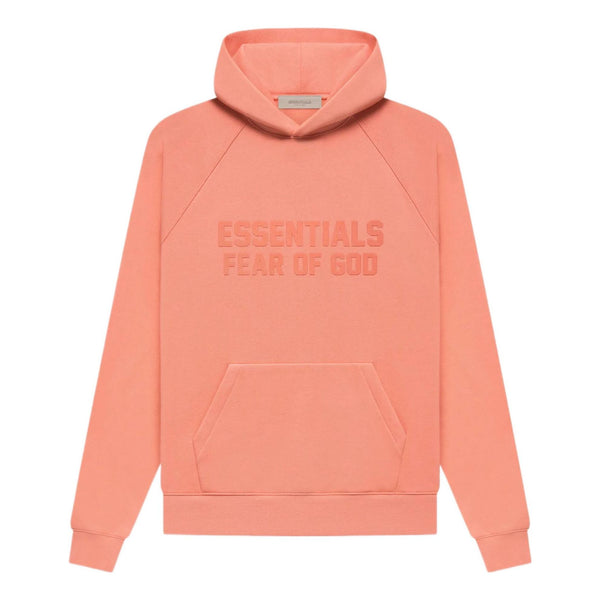 цена Толстовка Fear of God Essentials FW22 Hoodie 'Coral', оранжевый