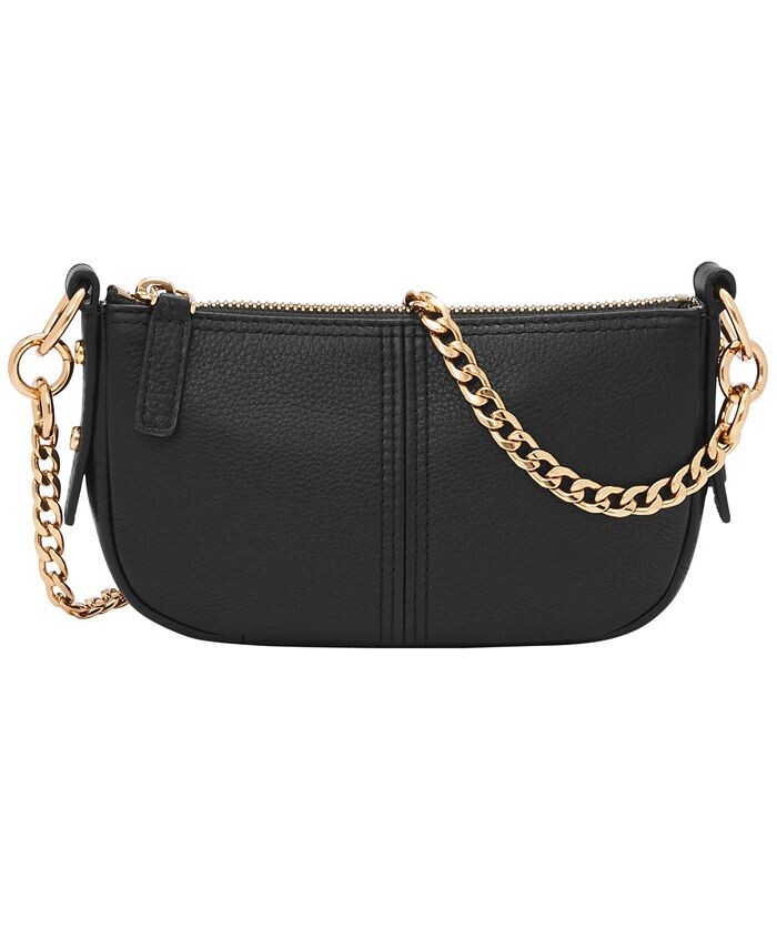 

Миниатюрная сумка через плечо Jolie Baguette Fossil, черный