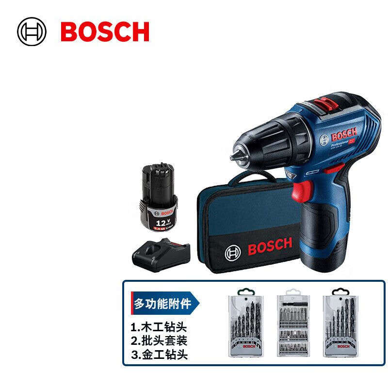 Дрель-шуруповерт Bosch GSR 12V-30 + аккумулятор, сумка