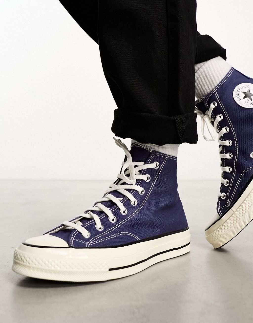 

Темно-синие кроссовки Converse Chuck Taylor 70 Hi, Синий