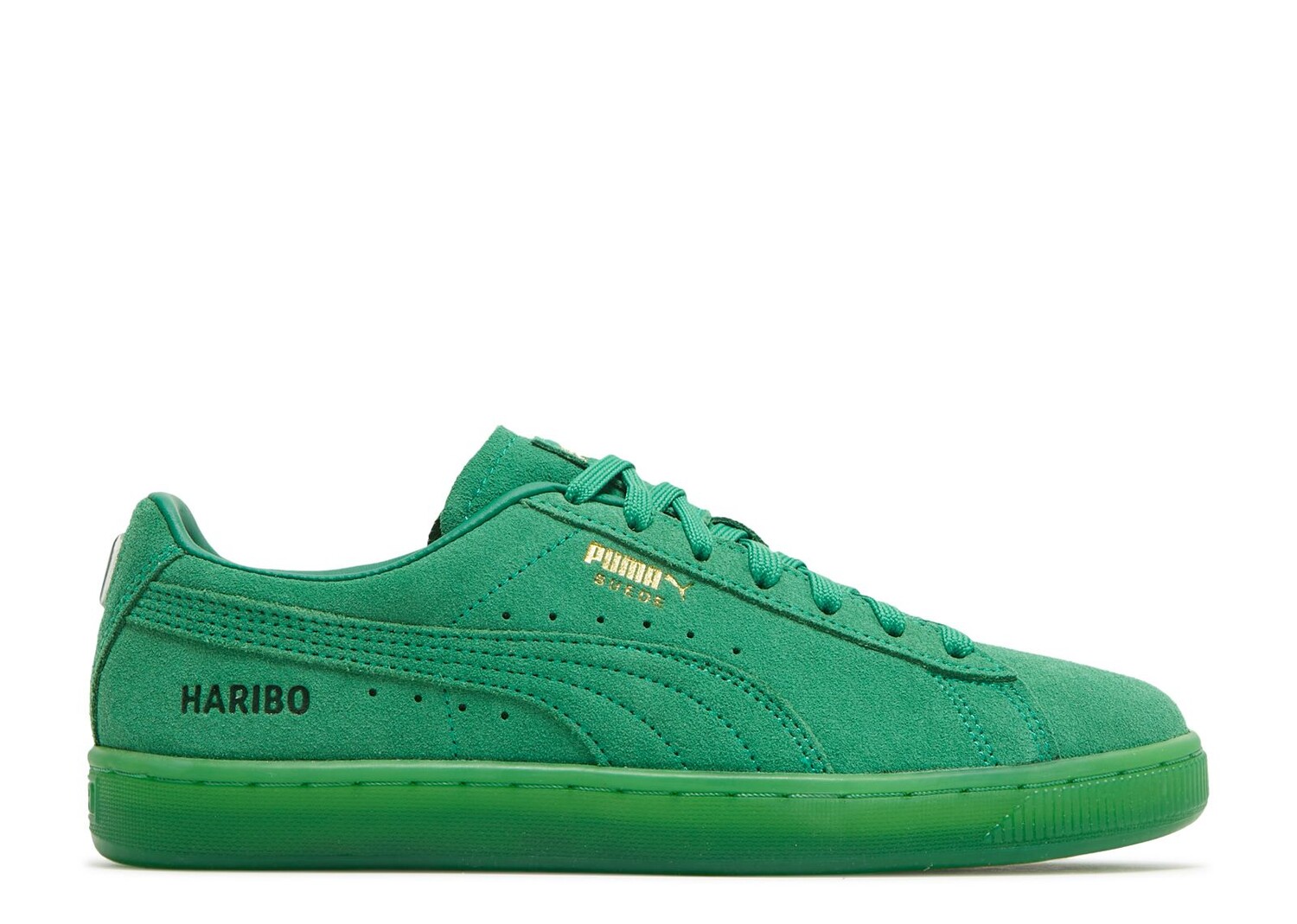 Кроссовки Puma Haribo X Suede Jr 'Amazon Green', зеленый