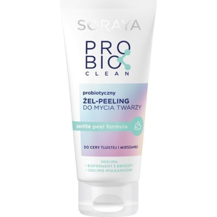 Probio Clean Пробиотический гель-пилинг для умывания лица, Soraya biomatrix пилинг probio soft peel пробиотический для домашнего применения 15 мл