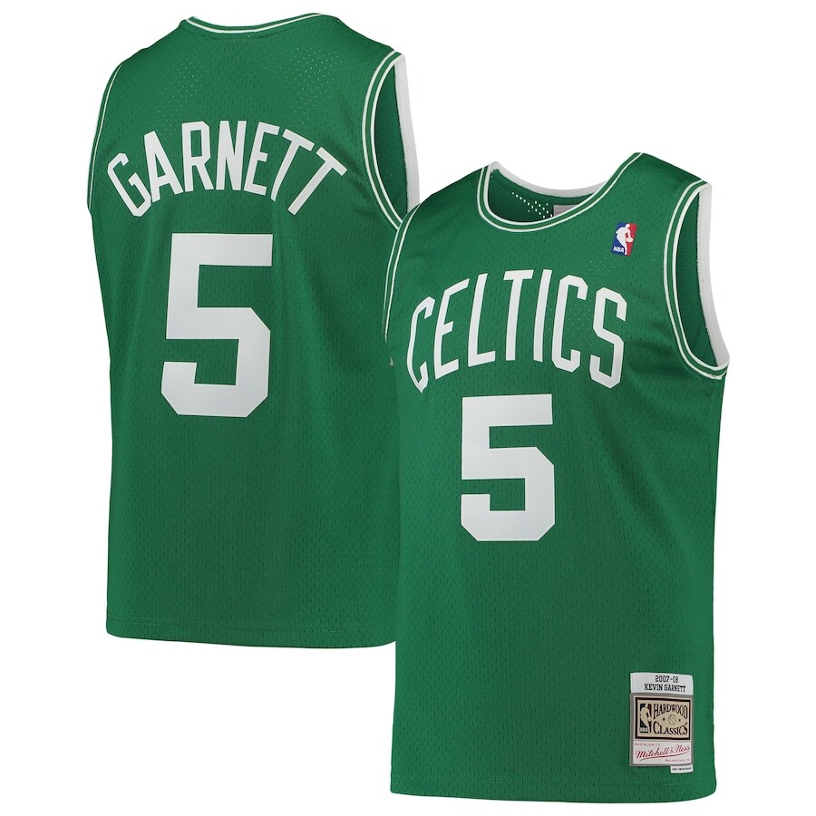 

Джерси Mitchell & Ness Boston Celtics, зеленый