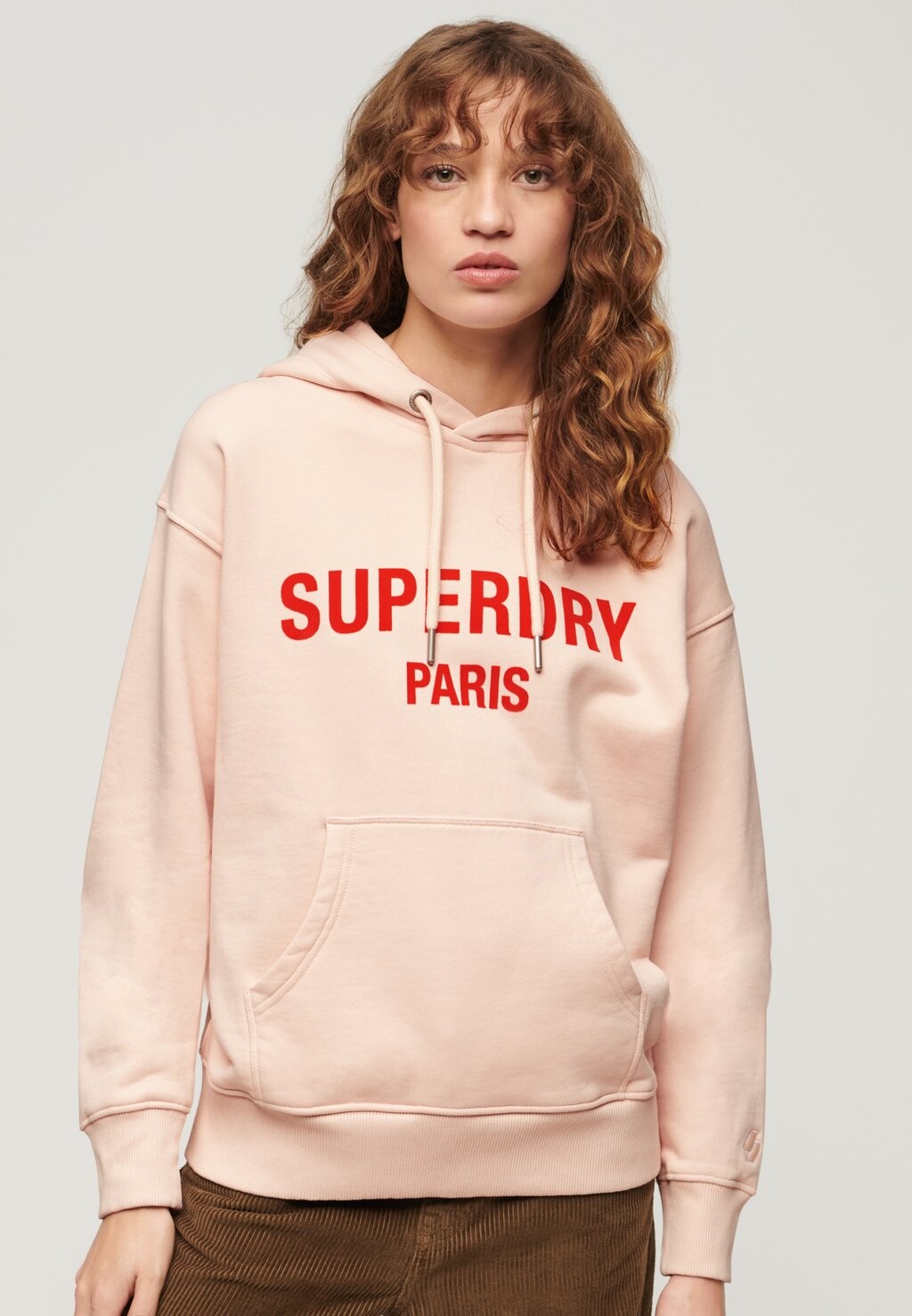 

Толстовка LUXE LOOSE Superdry, розовый