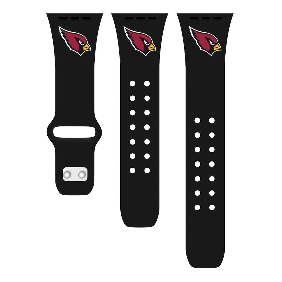 

Ремешок для часов Artinian Arizona Cardinals, черный