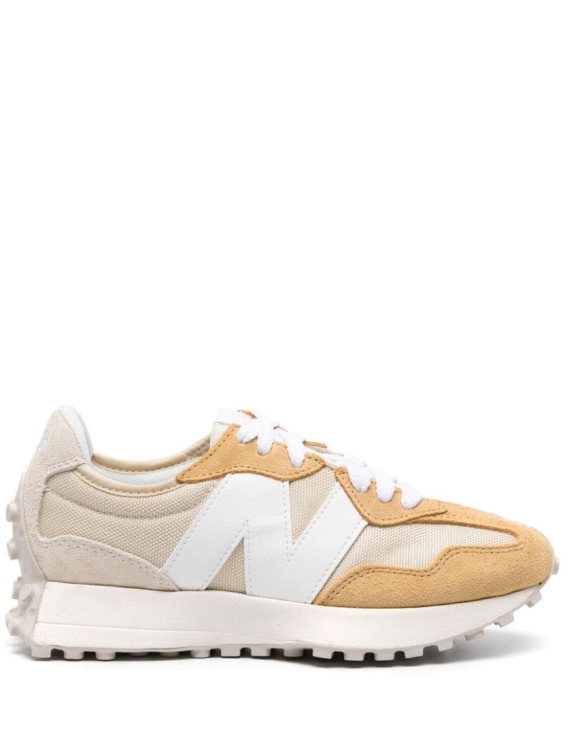 

Кроссовки 327 со вставками New Balance, бежевый