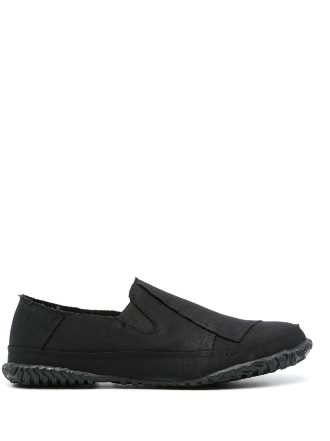 

Yohji Yamamoto слипоны из канваса, черный