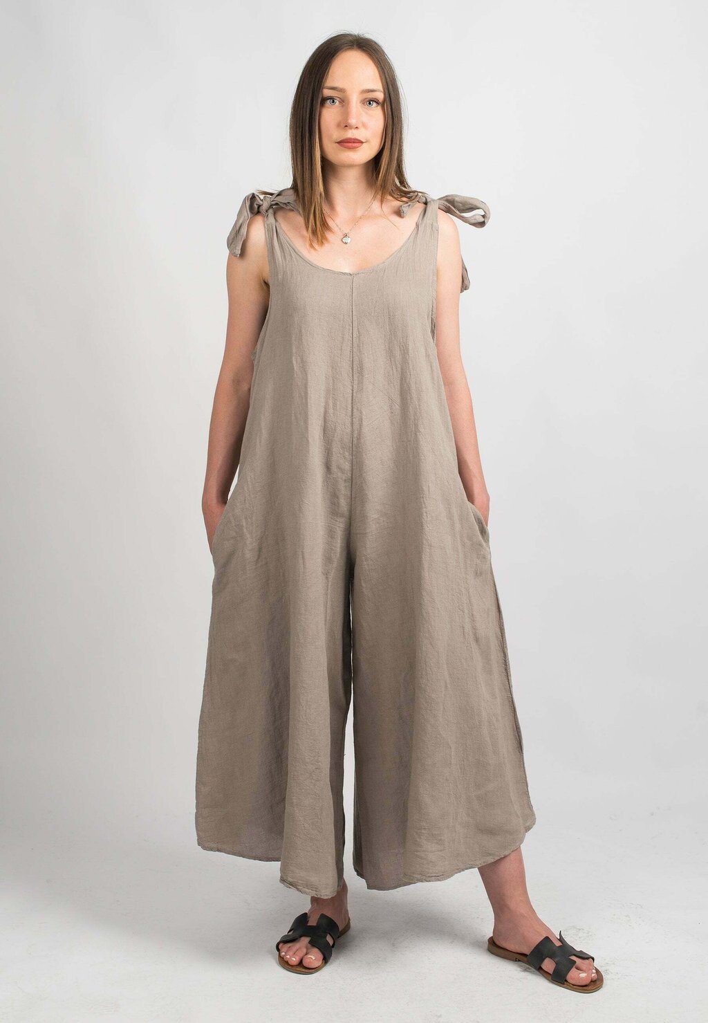 

Комбинезон Dalle Piane Cashmere, светло-коричневый