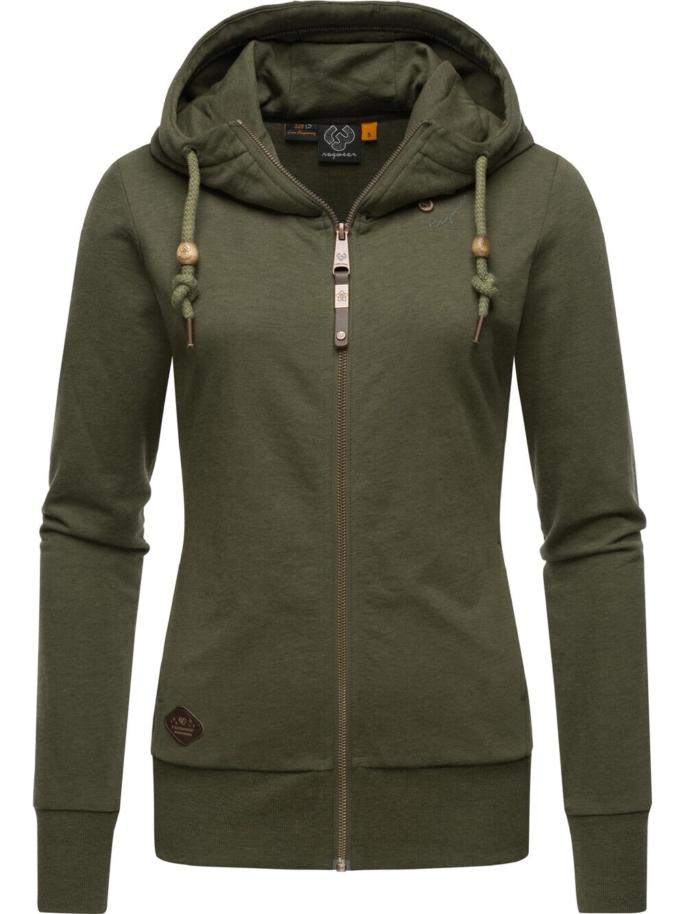 

Толстовка на молнии Ragwear Paya, хаки
