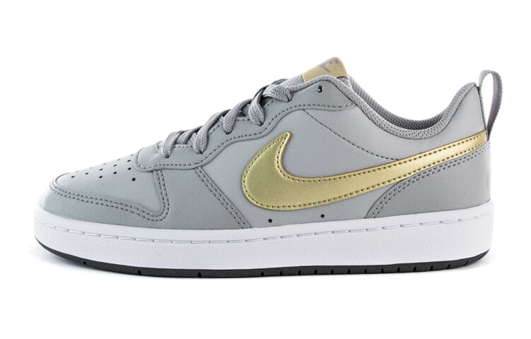 

Nike Court Borough Low 2 (GS) Серый/Золотой