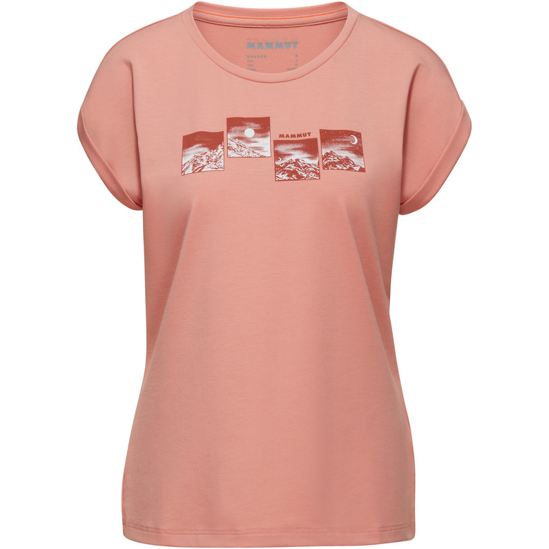 Женская футболка Mountain Day And Night Mammut, розовый