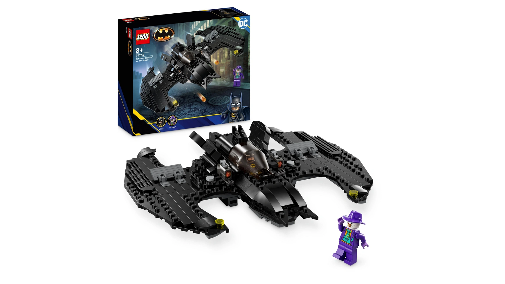 Lego DC Крыло летучей мыши: Бэтмен против Джокера lego dc бэтмобиль бэтмен преследует джокера