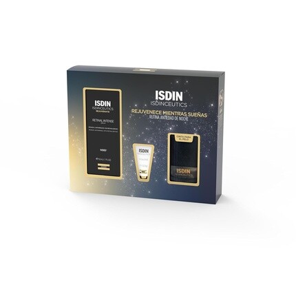 ISDIN ISDINCEUTICS Retinal Intense 50 мл + Mini K-Ox Eyes 4 мл + черная повязка на голову против старения в ночное время