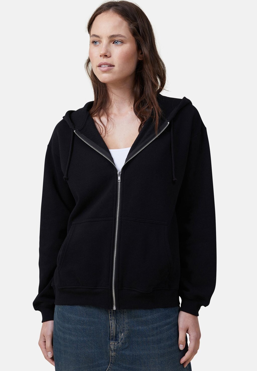 

Толстовка CLASSIC ZIP THROUGH Cotton On, цвет black