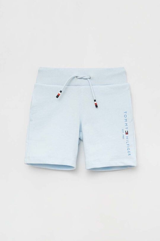 

Детские хлопковые шорты Tommy Hilfiger, синий