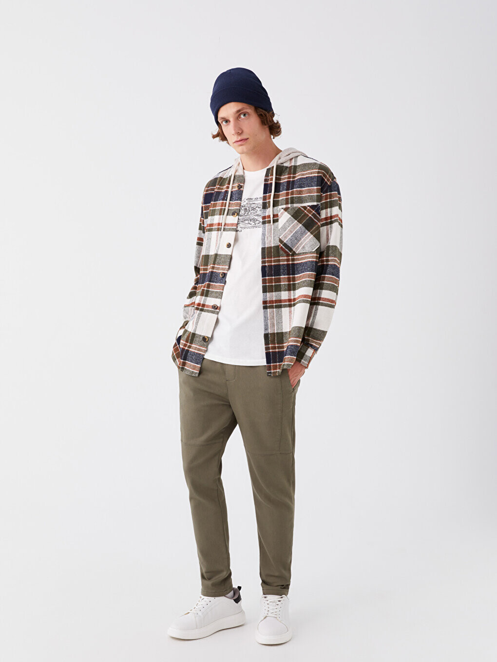 

Стандартные мужские брюки Mold LCW Casual, хаки