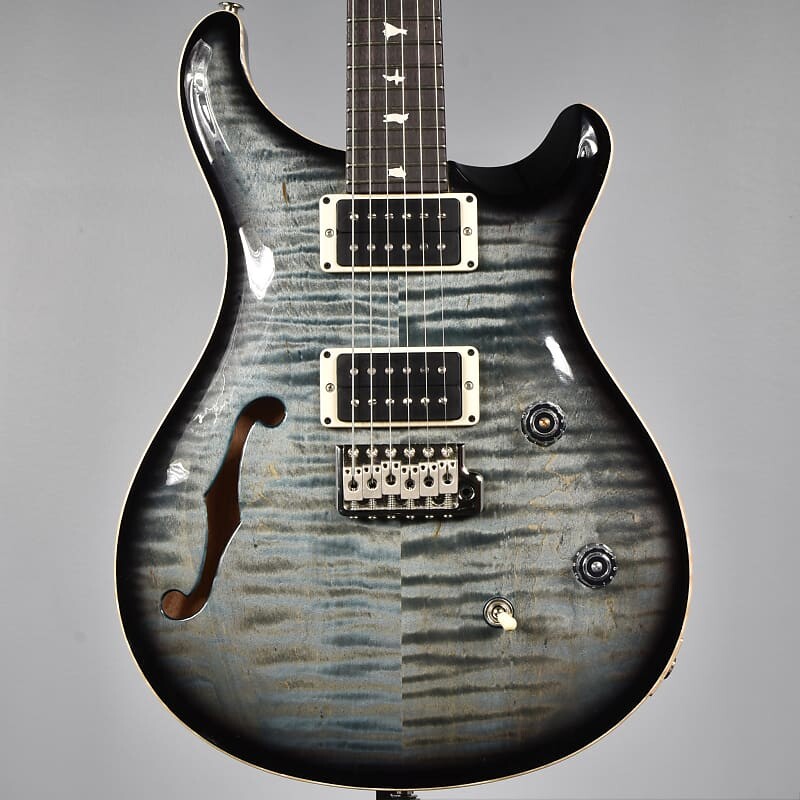 Электрогитара PRS CE 24 Semi-Hollow Electric Guitar - Faded Blue Smokeburst электрогитара prs ce 24 semi hollow electric guitar faded gray black auth deal free ship 074 get plek’d