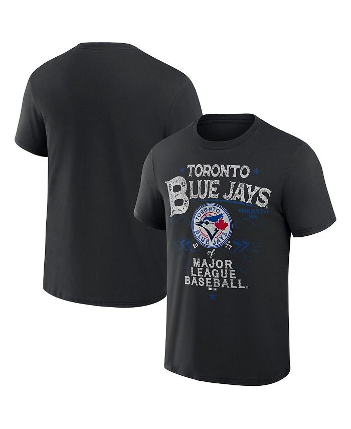 

Мужская футболка Darius Rucker Collection by Black Toronto Blue Jays Beach Splatter Fanatics, черный